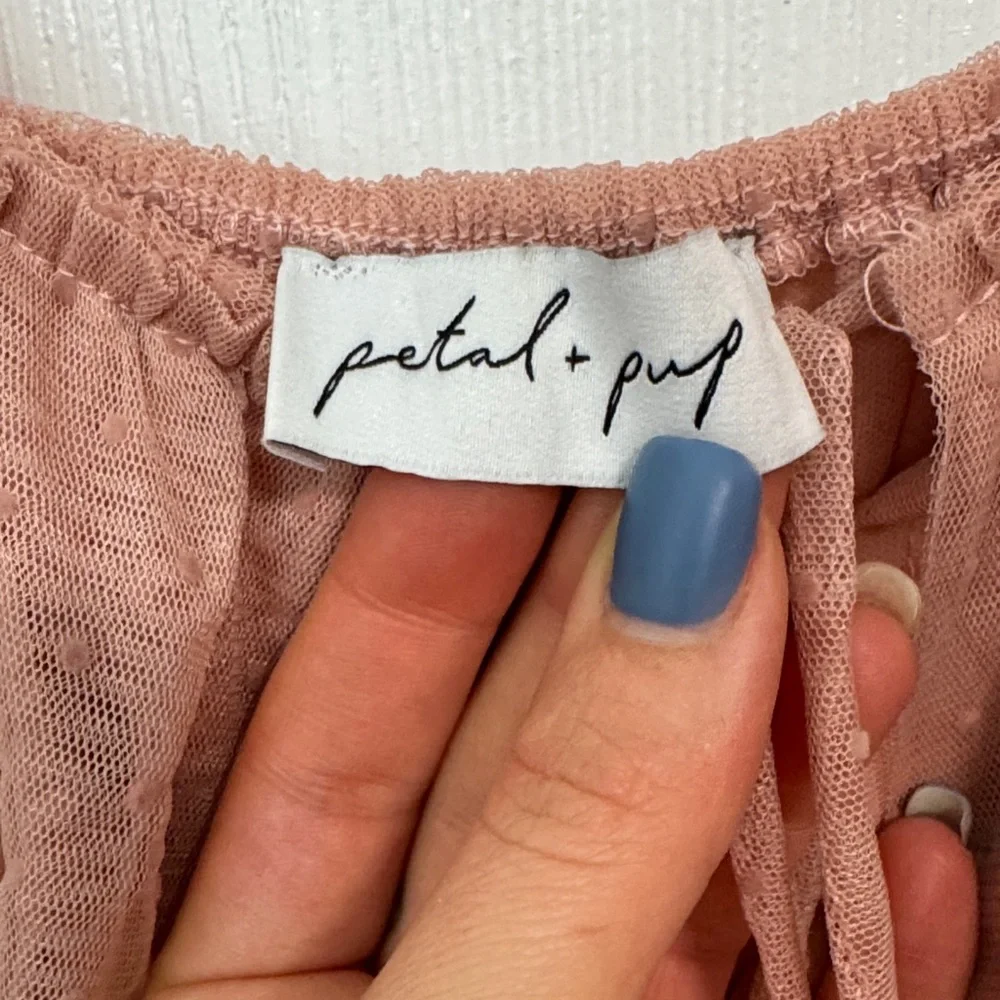 Petal & Pup Pink Maxi Dress - Picture 4 of 5